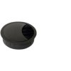 Bachmann 5073739 Cable Grommet Zinc Lockable Cover 80mm Black