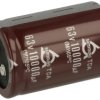 Kondensator; SNAP-IN; elektrolityczny; 10000uF; 63V; TDA; TDA63VN10000M 35x50; 20%; fi 35x50mm; 10mm; przewlekany (THT); luzem;