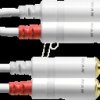 CFU 3 PP-SNOW CORDIAL 1x 6.3 mm mono jack, 1x 6.3 mm mono jack, 3.00m