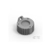 TE Connectivity HDC16-9 Connector Protective Cover Stud Size 9 Grey