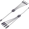 BKL Electronic 2800022 4/1 Adapter Y 4 mm² Długość kabla 0.60 m