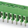 PCB terminal, 5 pole, pitch 3.5 mm, AWG 26-16, 17.5 A, screw connection, green, 1984646