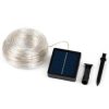Girlanda Solarna Ogrodowa LUMILED 100x LED Dekoracyjna 11,9m WĄŻ 3000K Ciepła DALEN