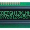 Wyświetlacz LCD 2x16 znaków, czarno-zielony