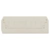 WAGO 284-341 2.5mm 3-conductor End and Intermediate Plate Light grey