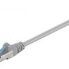 CAT 6a kabel krosowy, S/FTP (PiMF), Szary