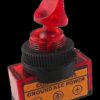 Opencircuit Tumbler switch illuminates 12V 20A - Red