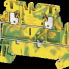 2469410000 Klippon® Connect feed-through terminal, A-series green/yellow
