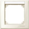 MERTEN M-SMART Ramka 1 pojedyncza z polem opisowym kremowy MTN470144 SCHNEIDER ELECTRIC