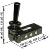 Zawór tłoczkowy ręczny i mechaniczny Super X Norgren X3067702 5/2-drożny, G1/4
