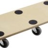 Wózek płaski Meister Werkzeuge 0821420 drewno Maksymalne obciążenie: 300 kg 680 mm x 290 mm x 98 mm Ilość rolek 6