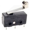 MP2010L16R-THT; Mikroprzełącznik dźwignia 16mm z rolką, 5A, THT; MSW13