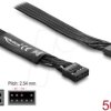 86055 HD Audio Flat Cable Motherboard Extension Cable 9 pin pin header