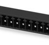 PCB terminal, 20 pole, pitch 3.5 mm, 11 A, pin, black, 2-2342076-0