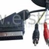 EURO- 2x RCA ( EURO -> RCA ) Audio -Audio 1,2m