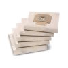 Kärcher 500449 Professional Paper Filter 5pc for NT 65/2 NT 70/3 Vacs