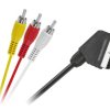 Kabel EURO - 3 x RCA 1,5m