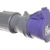 Gniazdo przenośne 16A 3P 24V fioletowe IP44 TWIST 263V