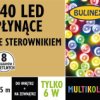 Bulinex 140 Led Lampki Płynące Multikolo R 6 95M