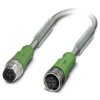 Przewód czujnik-siłownik ze złączem Złącze M12 liczba rdzeni 5 długość 600mm Rodzaj A Męskie Złącze B Złącze M12