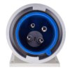 Wtyczka Tablicowa (Zwrotnica Faz) 32A 4P 230V Niebieska Ip67 Twist 778242-9
