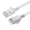 kabel LAN MicroConnect V-FTP6A0015W-SLIM, 1 szt., RJ45, 0.15 m, biały