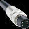 SV 50/6 Connector, SV 50/6, circular connector, straight, IP40, 5-pin, 2