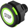 Sensor button, On-Off, mounting Ø 22.5 mm, illuminated, red/green, plastic, IP69K, 84-ASKS-C18-04A8