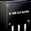 R-78K5.0-0.5 R-78 DC/DC converter, 6.5 - 36 Vin, Single, 5 Vout, 500 mA, SIP3