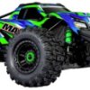 Traxxas MAXX Wide zielony 1:10 Model samochodu RC Monstertruck Napęd na wszystkie koła RtR 2,4 GHz