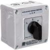Łącznik Krzywkowy L-O-P 16A W Obudowie Pokrętło Czarne Sk16-3.8368Ob11