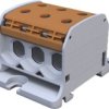 Złączka Szynowa Gwintowa Al/Cu Stb 50-3 (87360) Simblock Brązowy 81003015