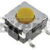 Mikroprzełącznik SMD 6,0x6,6mm H 4,3mm 2,25N 4PIN