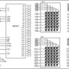 4-Wire Interfaced, 2.7V to 5.5V, 4-Digit 5 x 7 Matrix LED Display Driver