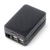 Obudowa Raspberry Pi Model 3B/2B - Short Crust Plus z przekładką - czarna