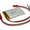 Akumulator; Li-Po; LP603048; 3,7V; 850mAh; 6x30x48mm; Zabezpieczenie PCM; konektor+ gniazdo 2,54*2piny; AKYGA; RoHS