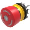 EAO 84-5341.2B20 Series 84 Emergency-Stop Pushbutton 2NC Red Illuminated