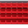 SWG 9620475 Panel ścienny z pudełkami (D x S x W) 1020 x 200 x 480 mm czerwony 1 szt.