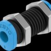 153375 Connector, Schott, hose outer diameter 3 mm <> diameter 3 mm
