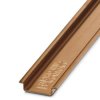 Szyna montażowa 35x7,5x2000mm miedziana NS UNPERF 0801762 /20szt./