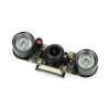 Kamera rybie oko 5 Mpx Pi Supply Night Vision dla Raspberry Pi