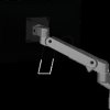 45-683-293 Ergotron LX Pro monitor arm, wall mount, grey
