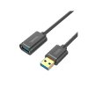 Kabel USB 3.0 Wt.A/Gn.A 1,5m UNITEK Y-C458GBK, Przedłużacz USB