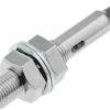 Czujnik zbliżeniowy M12 Indukcyjny 3 mm Omron Wpuszczany 12 → 24 V DC długość 60mm Gwintowany