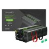Qoltec Przetwornica napięcia Monolith 600W 1200W 12V na 230V Czysty Sinus