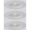 Paulmann 94299 Nova Mini LED Recessed Light Set 3pc 4W White 35mm Coins