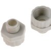 Adapter do dławnic kablowych gwint wew M16 gwint zew M12 Nylon 66 rozmiar gwintu M12 → M16 RS PRO