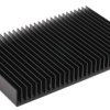 Radiator 125 x 200 x 25mm 0.9K/W Uniwersalny Prostokątny Alu