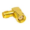Przejście kątowe - SMA jack to RP-SMA plug - adapter 1 szt