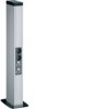 tehalit.DA200 Minikolumna dwustronna DA200-45 H=650mm alu DAP245700ELN HAGER